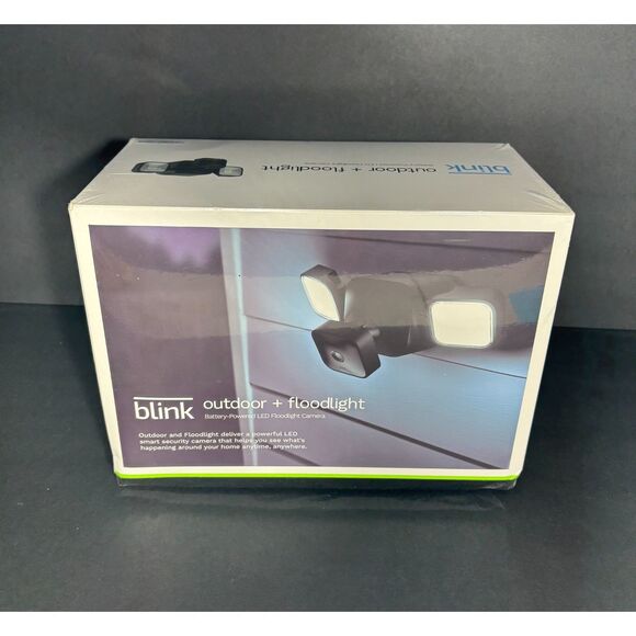 Blink Outdoor + Floodlight Camera Battery LED 700 Lumens New Sealed - Picture 4 of 4